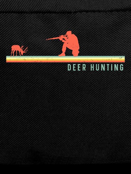 Buck Deer Hunting Hunter Retro