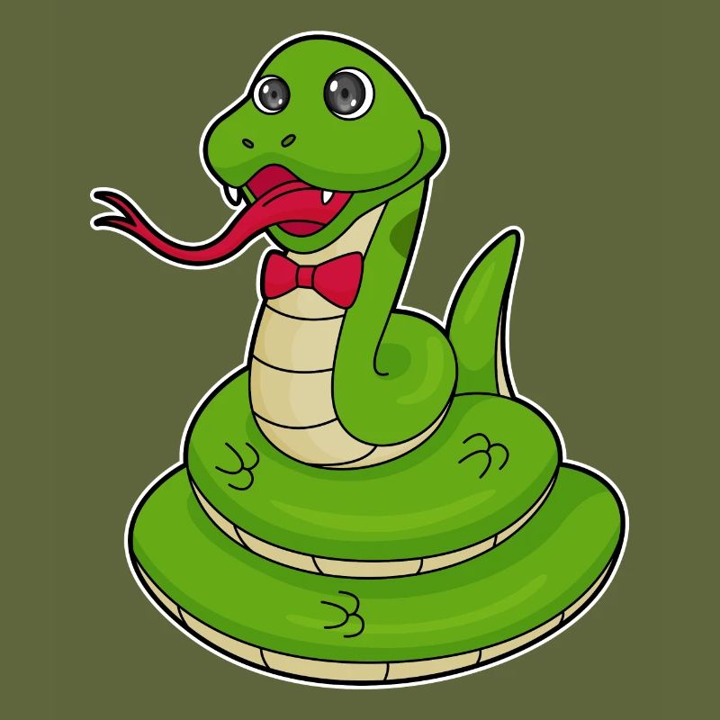 Snake with loop