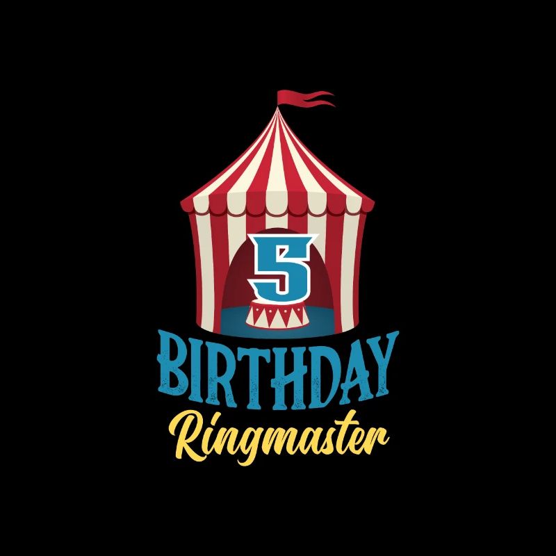 5e anniversaire Directeur de cirque Circus Lover