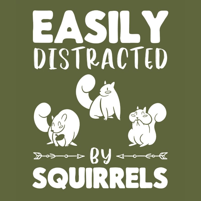 Slightly distracted by squirrel squirrels