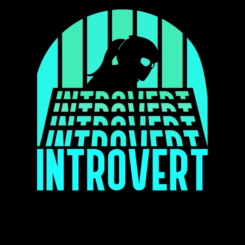 Introvertiert Sarkasmus Introvertierter Schüchtern