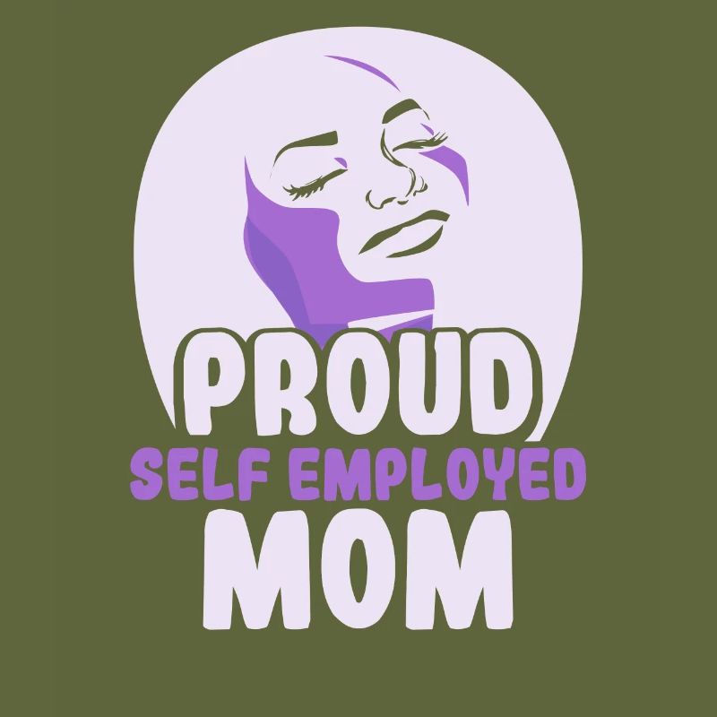 Stolze Selbständige Mutter Selbstständig