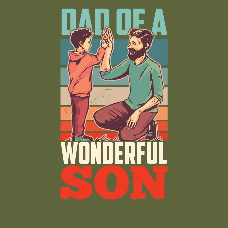 Vater Eines Wunderbaren Sohnes Sprüche Papi Papa