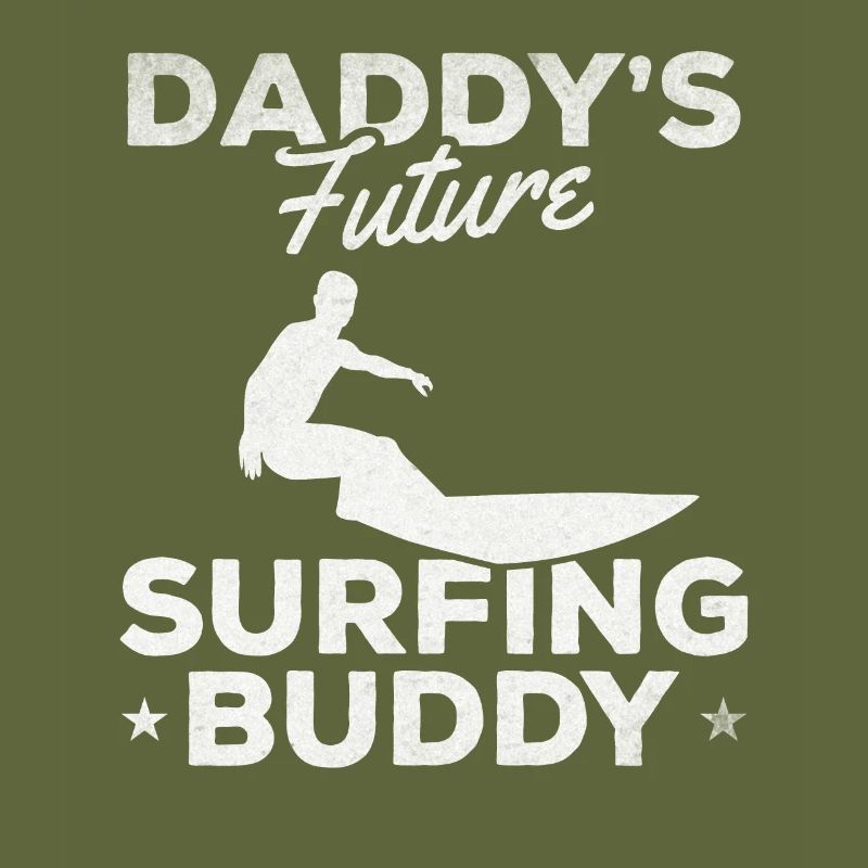 Daddy's Future Surfing Buddy Surfen Surfbrett
