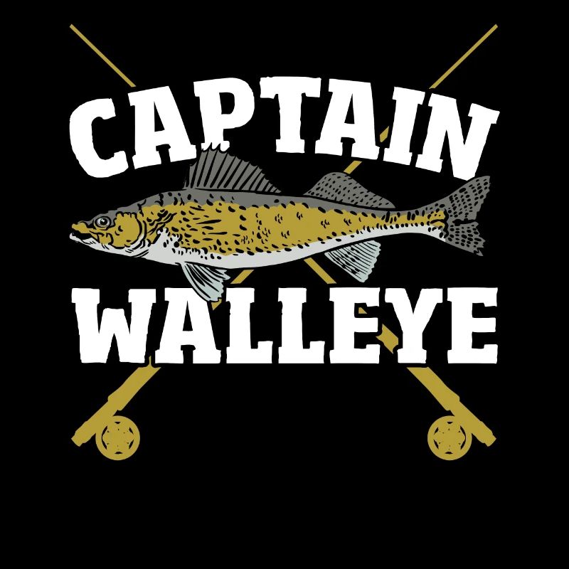 Captain Walleye Fishing Fish Hunting
