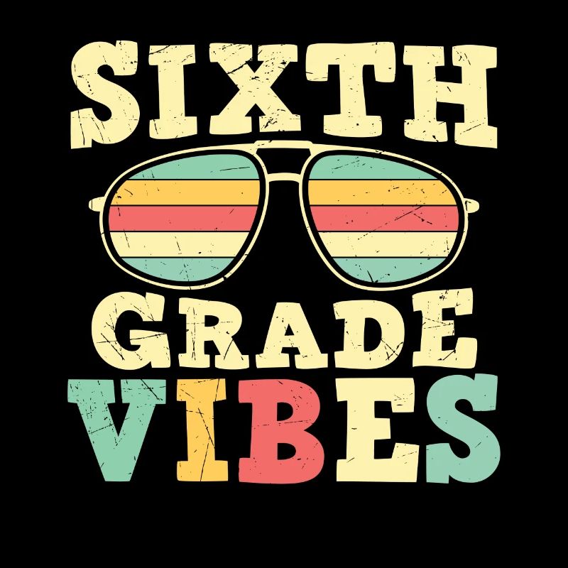 Vibrations de 6e sixième année retour à l’école pour l’enseignant