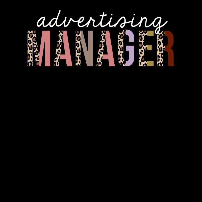 Werbemanager Leopard Print lustiges Geschenk