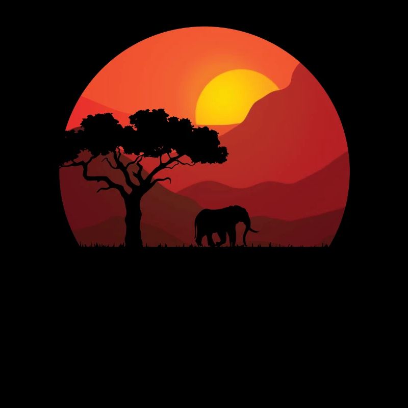 Savannah Elephant Design