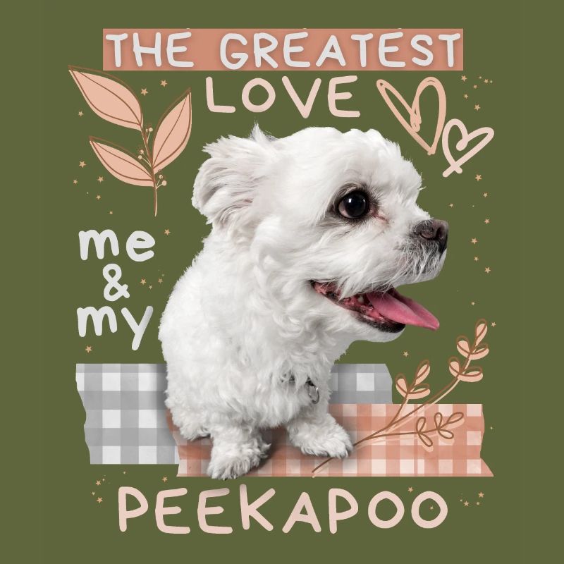 Peekapoo, Hund, lustiger Spruch