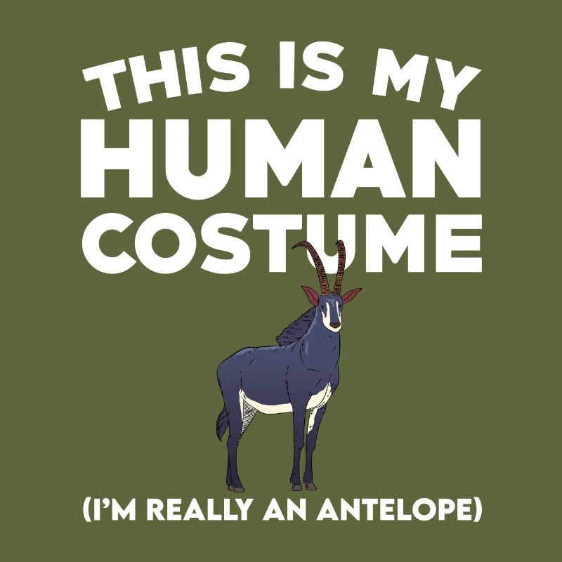 Funny antelope costume