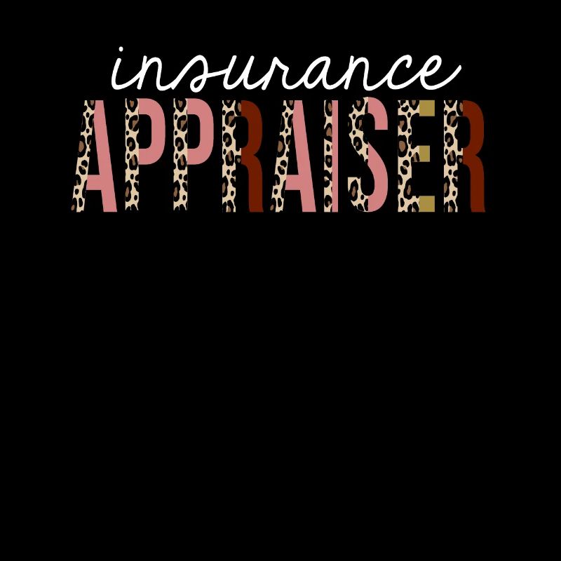 Insurance Appraiser Leopard Print Funny Gift