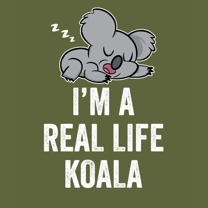 Ich Bin Ein Echter Koala Süß Tier Koalas Koalabär
