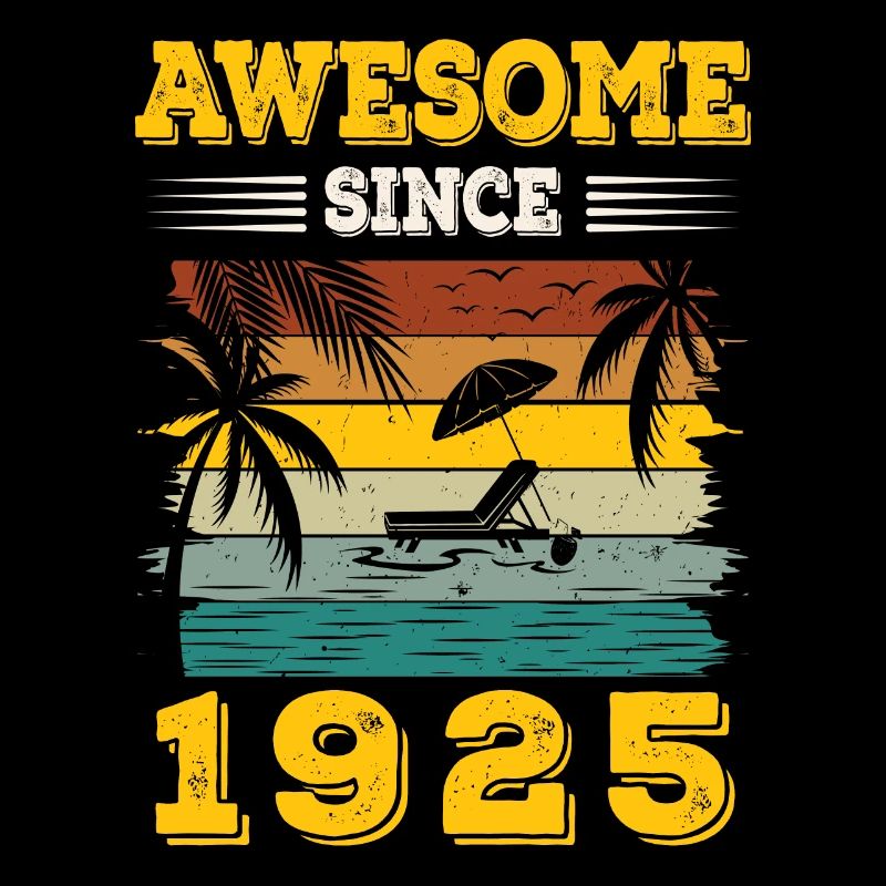 Awesome Since 1925 Vintage Birthday gift