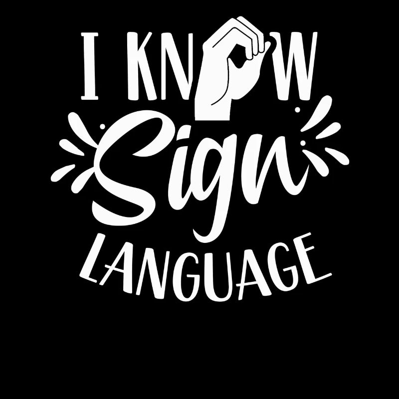 I can sign language sign awareness gestures