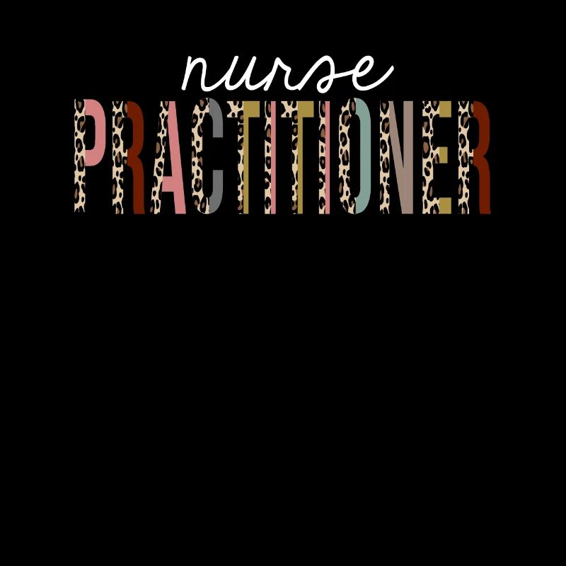 Krankenschwester Practitioner Leopard Print lustiges Geschenk