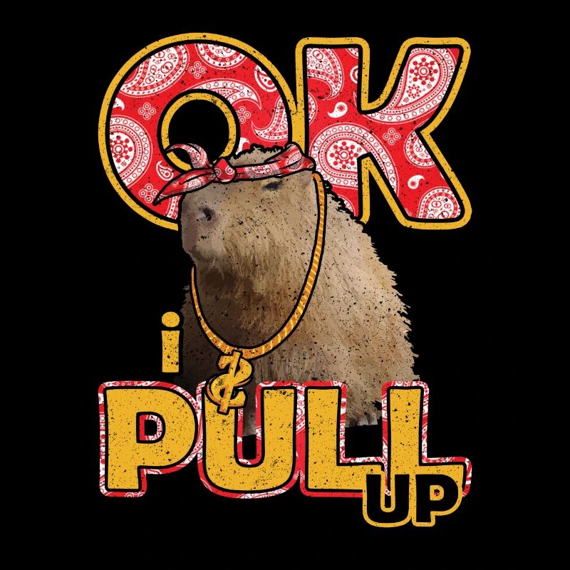 Hip Hop OK I PULL UP capybara