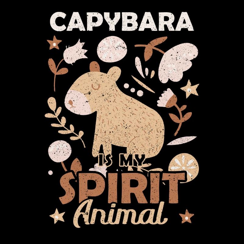 Capybara d’automne est mon Animal Capybara