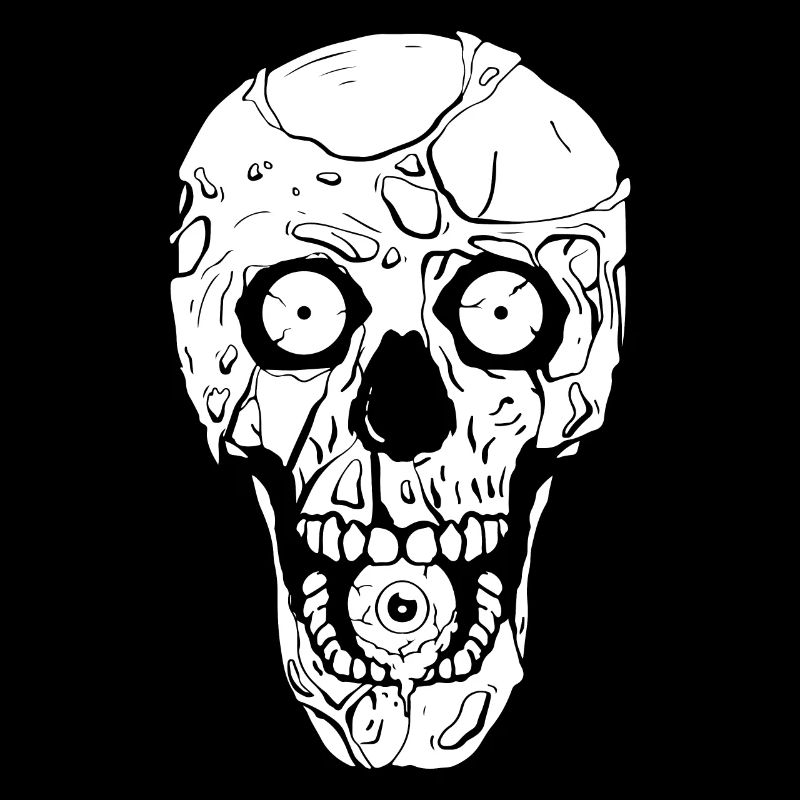 Zombiecore Aesthetics Zombie Gothic Skull Weirdcor