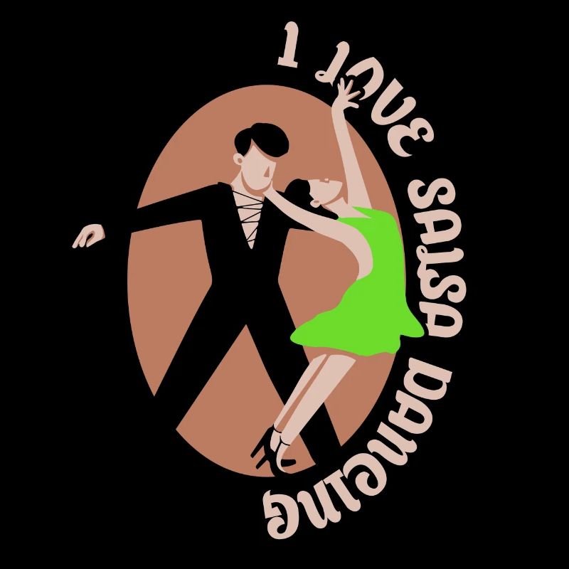 J’adore danser la salsa passe-temps danseur de danse