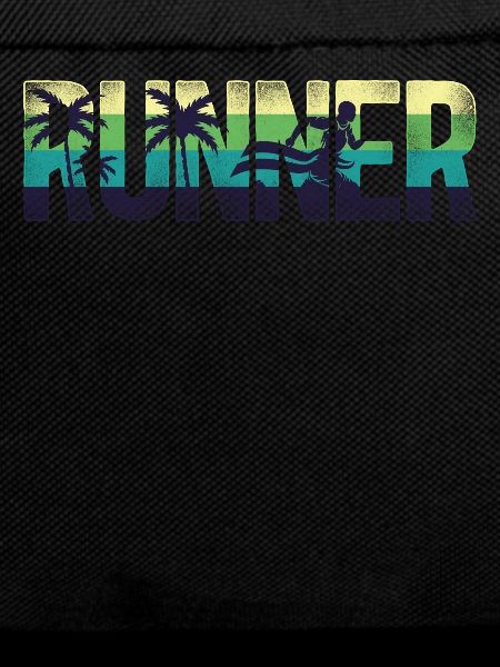 Running Runner Half Marathon Retro