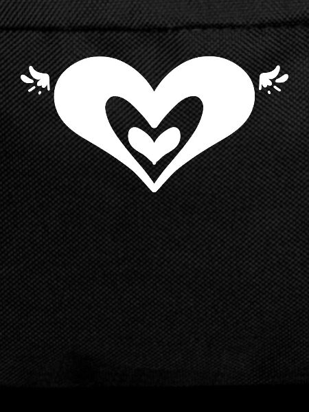 Heart Angel Wing Symbol