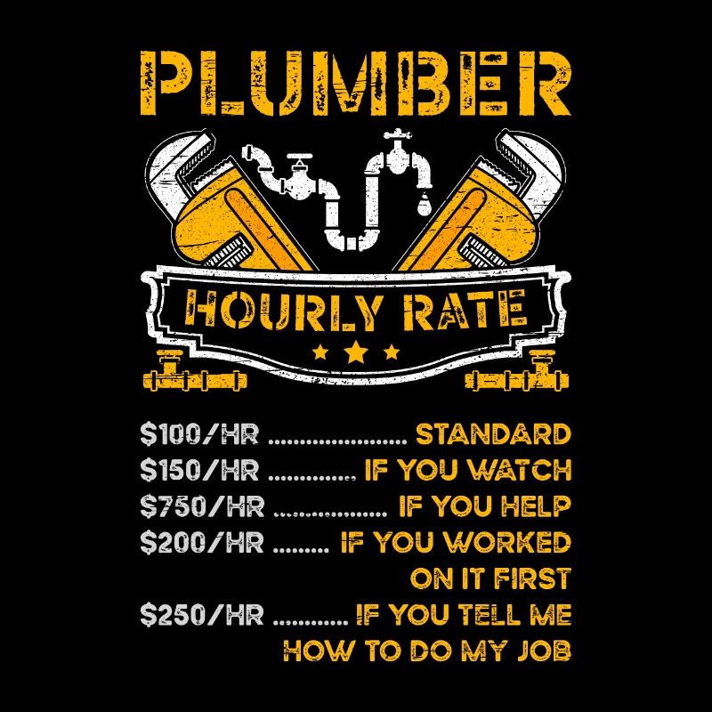 Plumber Hourly Rate Sink Tools Maintenance Worker