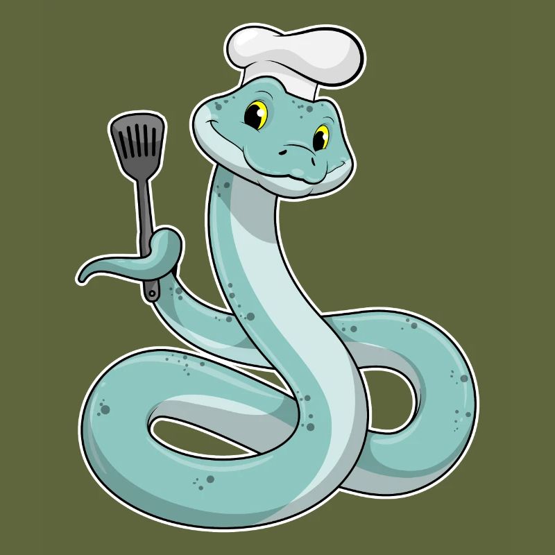 Queue as a chef with a chef's hat