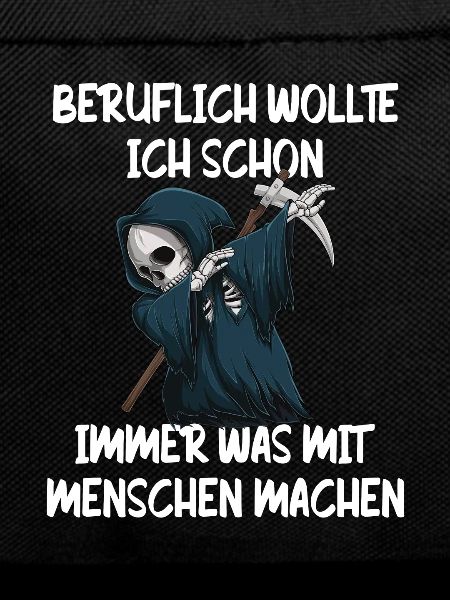 Sensenmann Berufswunsch Mit Menschen