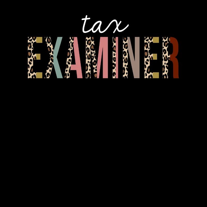 Tax Examiner Leopard Print Funny Gift