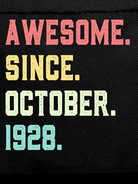 Awesome Since October 1928