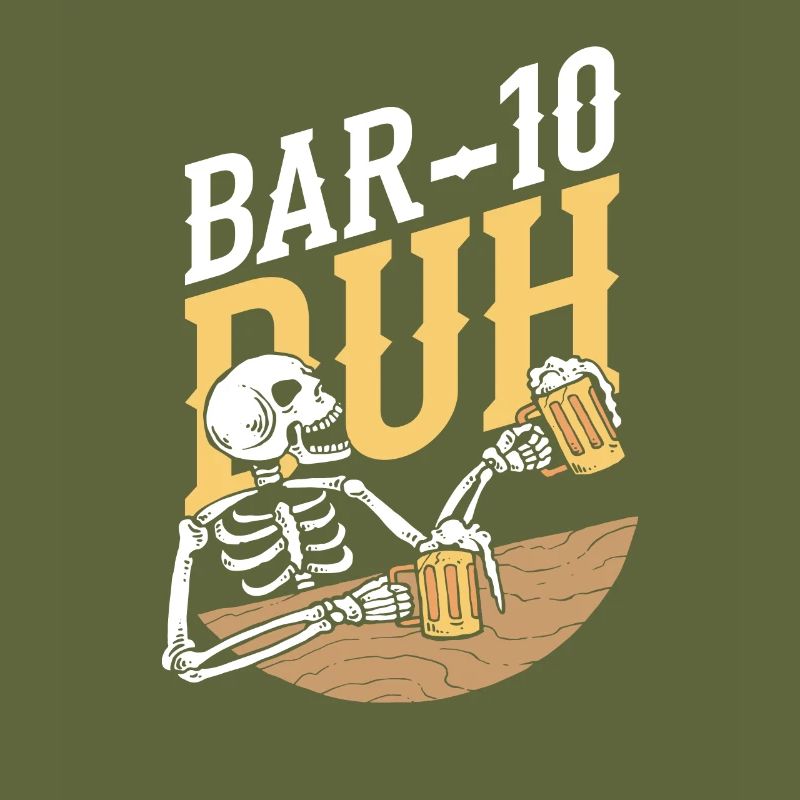 Bartender Skeleton