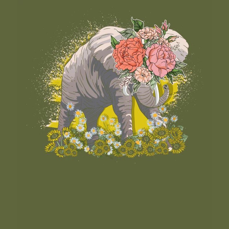 Éléphant Éléphant Éléphant Proboscis Zoo Cirque