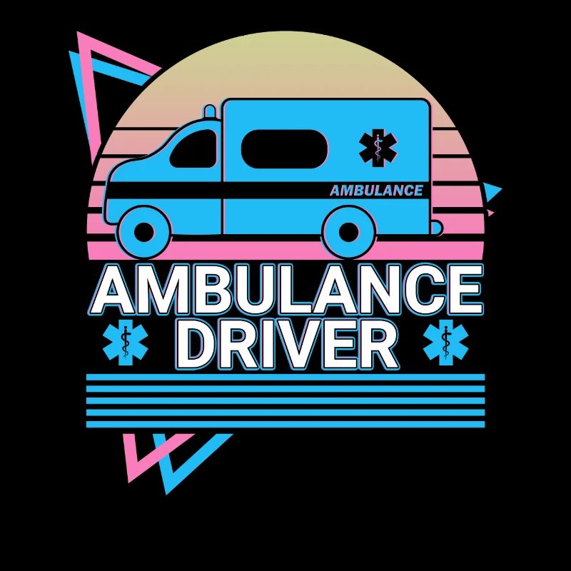 Ambulance driver Retro