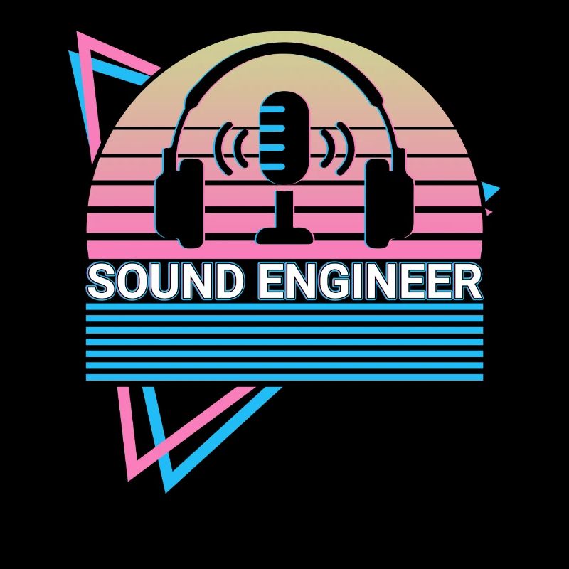 Sound Engineer Sound Engineering Retro