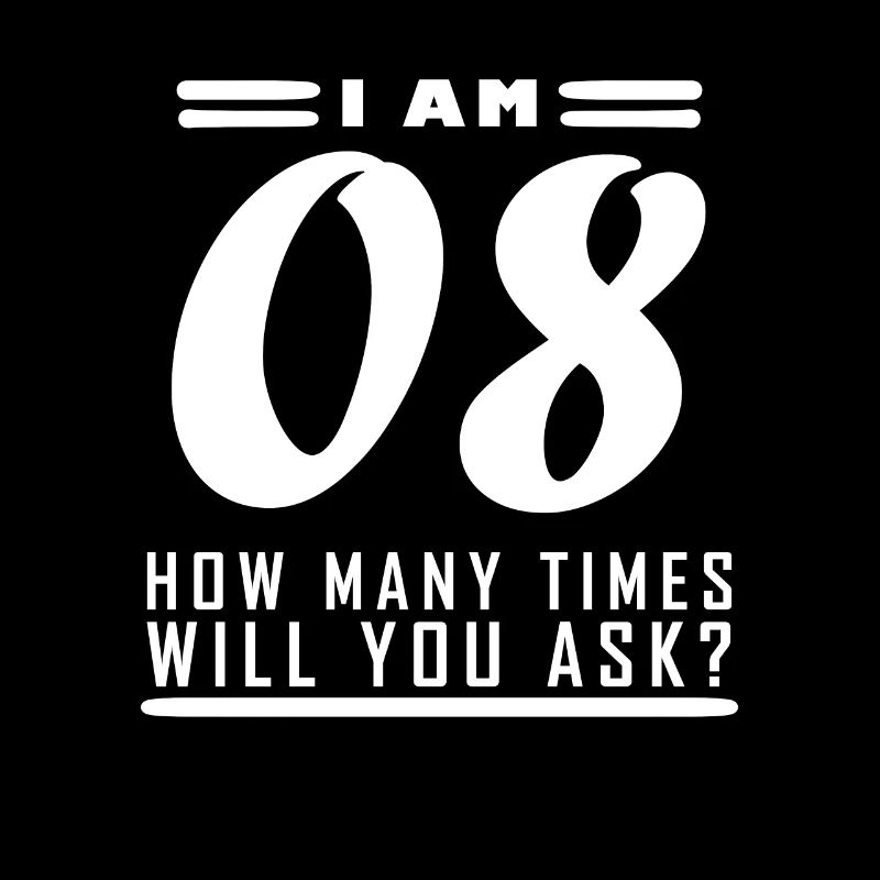 Ich bin 8 – 8. Geburtstag Geschenk