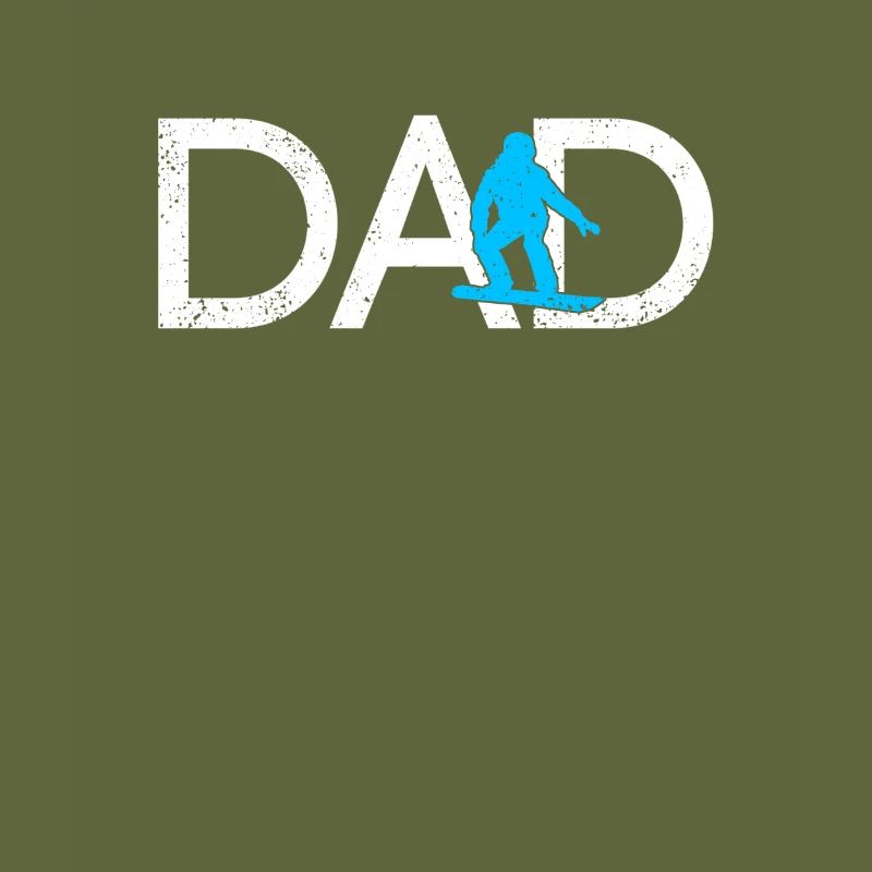 Snowboarding Dad
