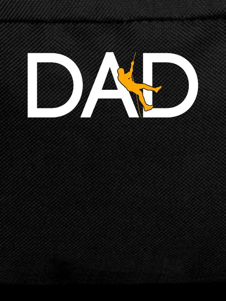Klettern Papa