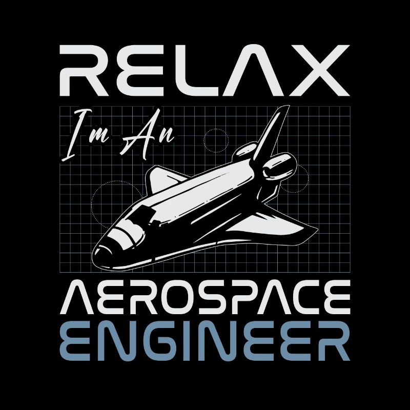 Relax I'm An Aerospace Engineer Engineering Space