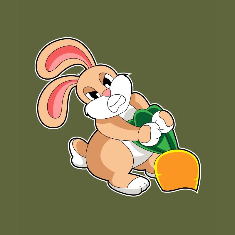 Rabbit with carrot
