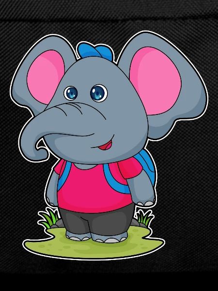 Elephant Student Backpack School