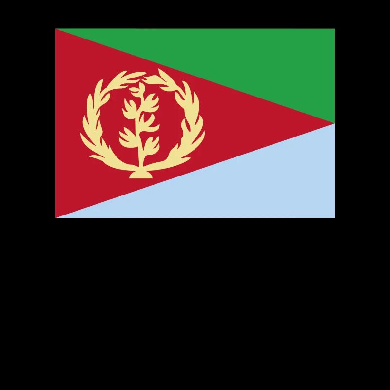 Drapeau officiel de l’Érythrée Fierté du pays érythréen