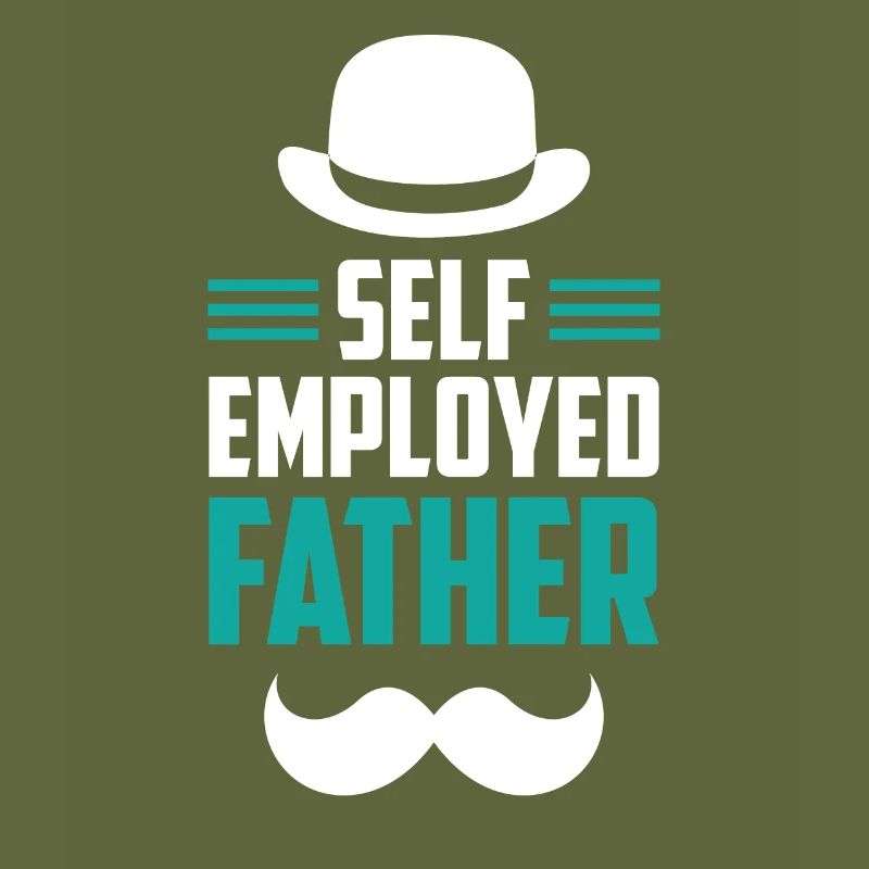 Selbständiger Vater Freelancer Selbstständig
