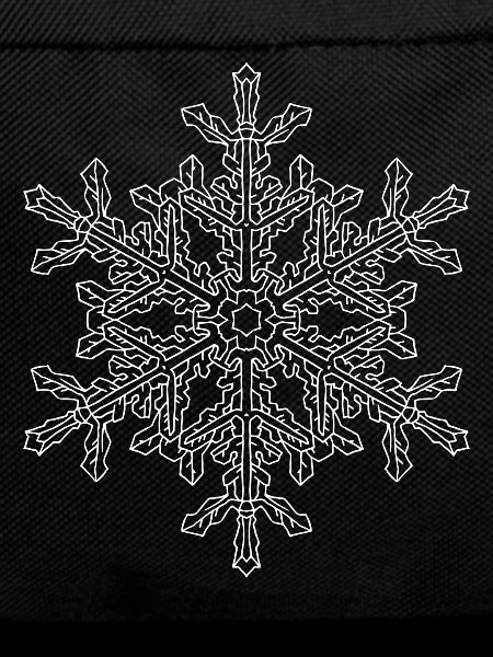 Schneeflocke Mandala