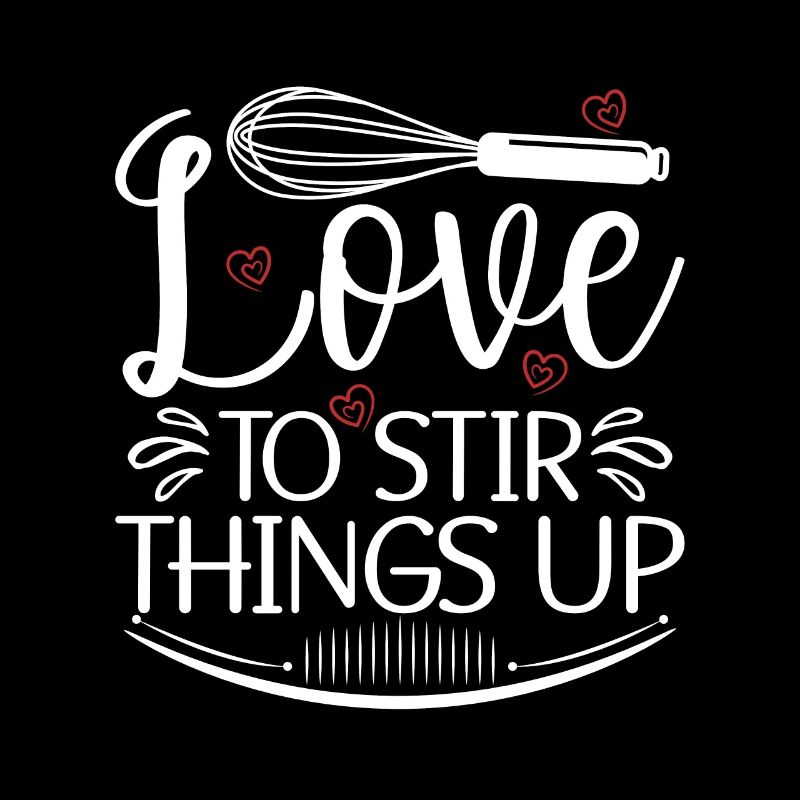 Baker Baking Love To Stir Things Up Bakery Cupcake