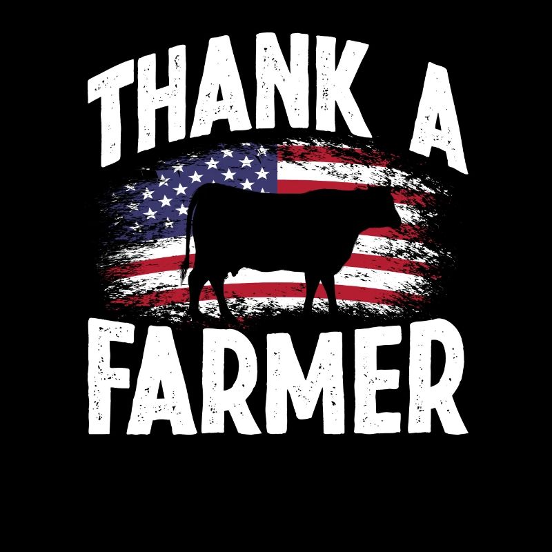 USA Flag Farmer Agriculture Gift