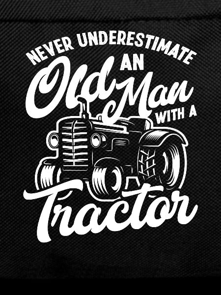 Farmer Old Man Tractor