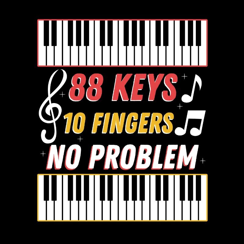 88 keys 10 fingers no problem