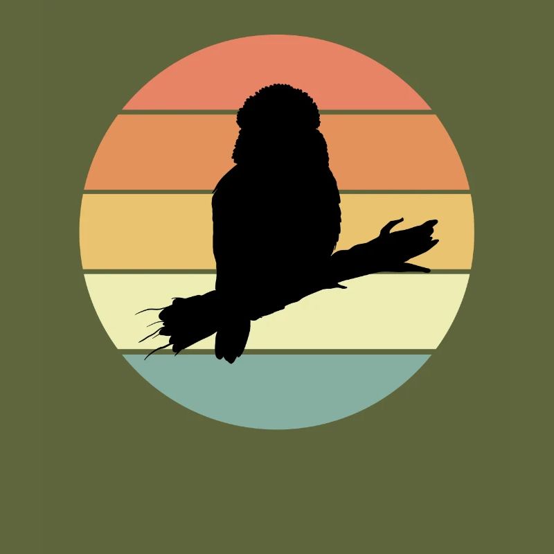 Great Kookaburra silhouette