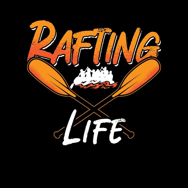 Rafting Life Raft Kayak Paddling Canoe Paddle