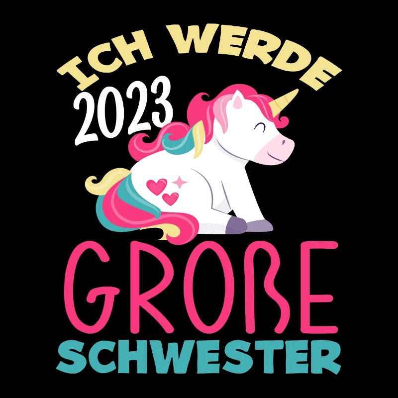 Einhorn Ich Werde Große Schwester 2023